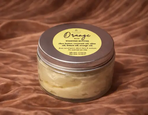 Orange Shea Butter - Hair & Skin